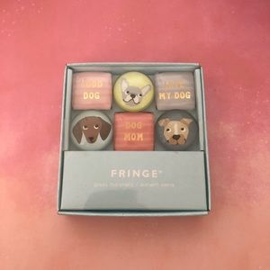 Dog glass magnets